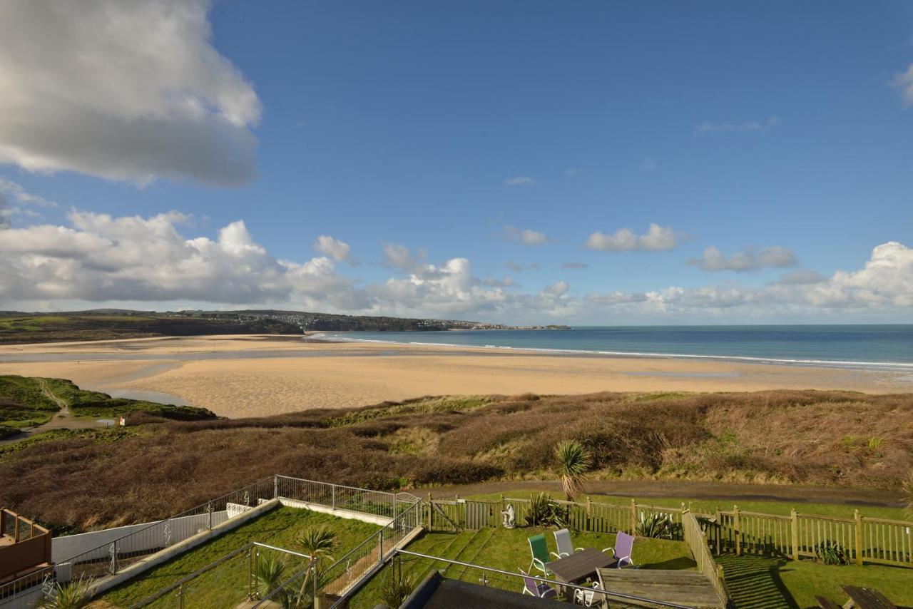 Sandy Bay Apartment, St Ives Bay, Hayle Exteriör bild